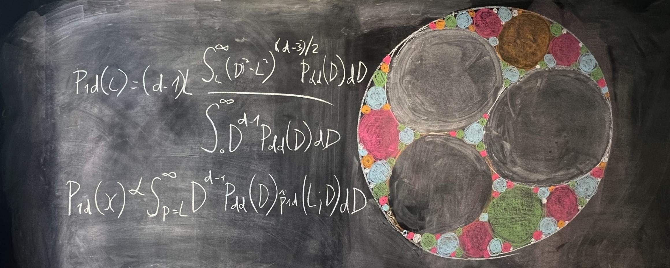 Blackboard - Ever-shrinking spheres