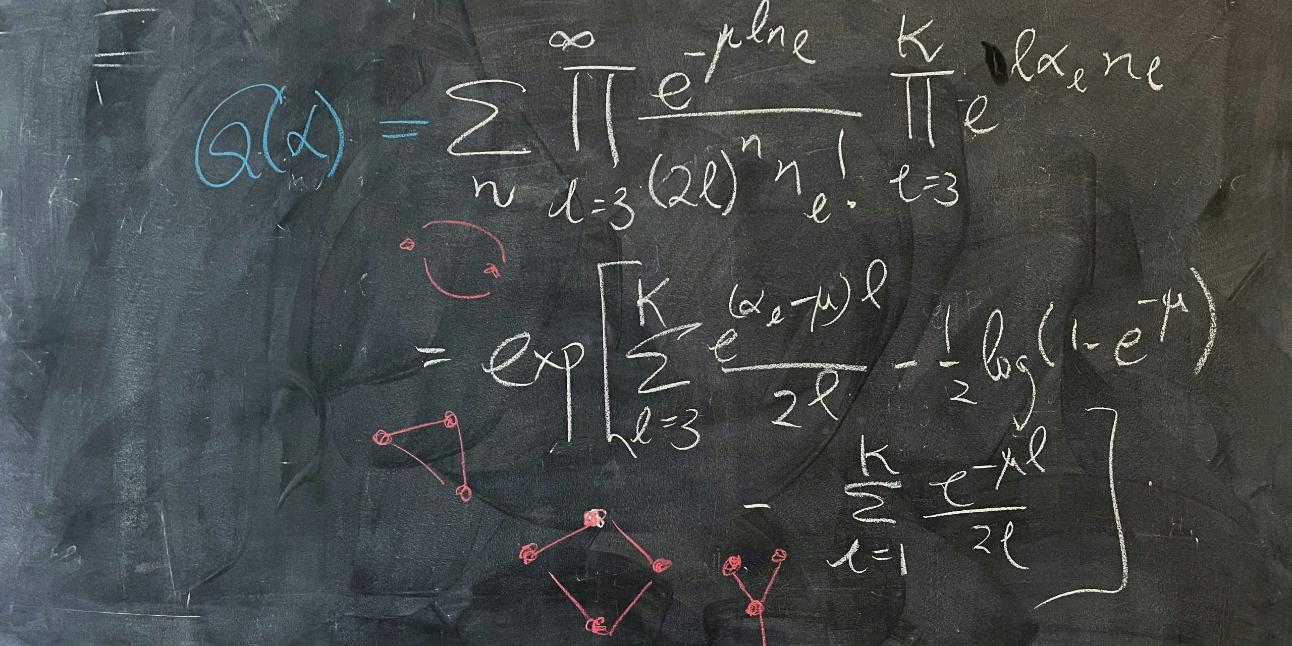Blackboard - Exactly solvable random graphs