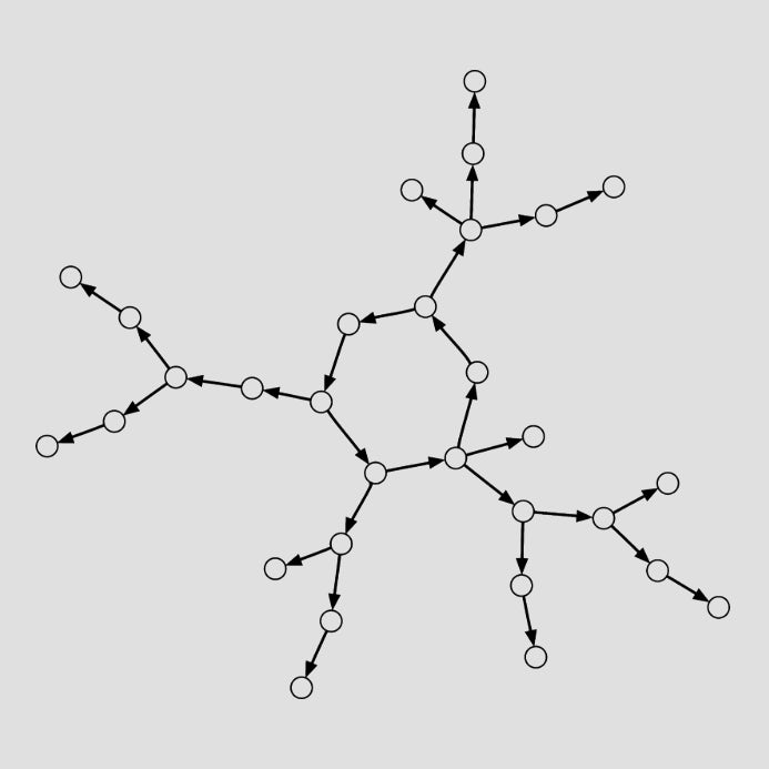 Exact dynamics of the critical Kauffman model with connectivity one