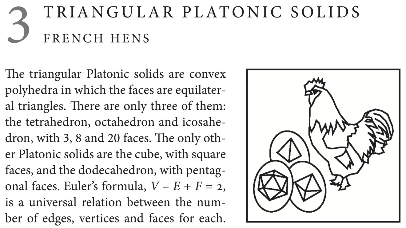 Triangular platonic solid