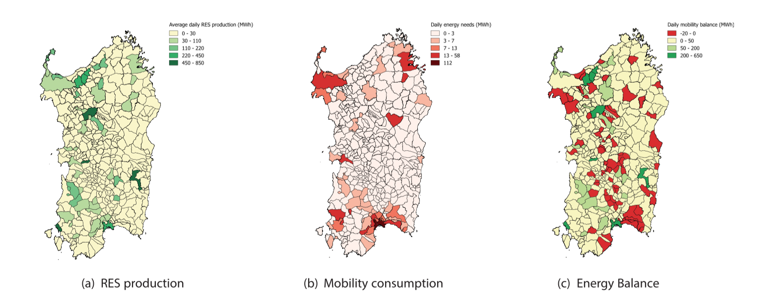Image for the paper "A complex network approach for the estimation of the energy demand of electric mobility"